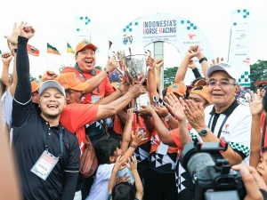 SALIP JABAR DAN JATENG, KONTINGEN DK JAKARTA JUARA UMUM KEJURNAS PACUAN KUDA 2025